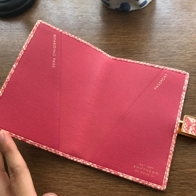 Smythson - 【未使用品】スマイソン パスポートケースの通販 by