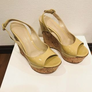 ジャンヴィットロッシ(Gianvito Rossi)のジャンヴィトロッシ ウェッジソールサンダル(サンダル)