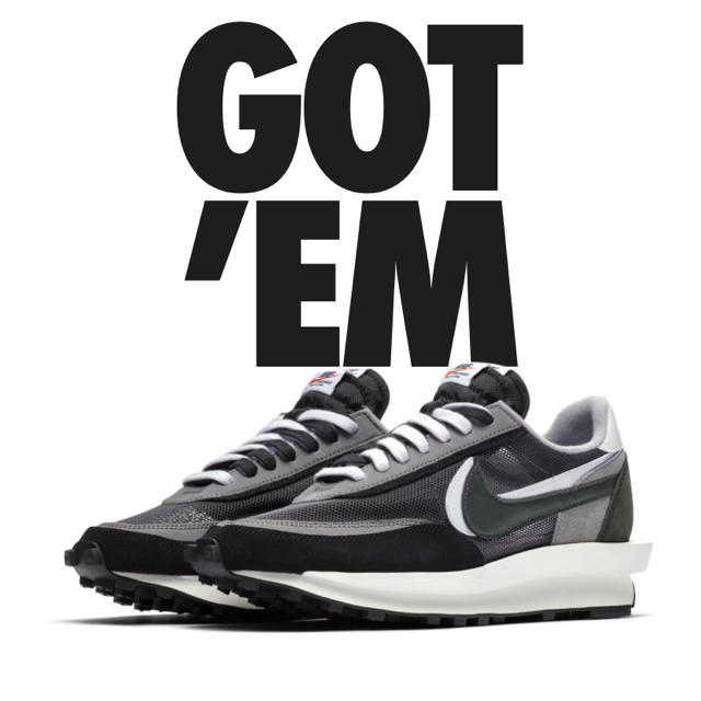 大割引 NIKE - NIKE SACAI スニーカー 大割引 NIKE - NIKE SACAI スニーカー