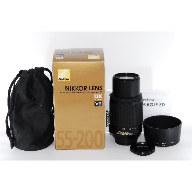❤ニコン超定番の望遠レンズ♪❤Nikon(NIKKOR) VR 55-200mm
