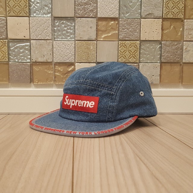 Supreme Worldwide Visor Tape Camp Cap