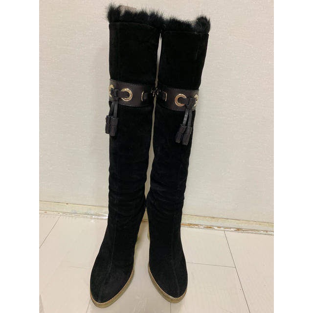 GUCCI コレクションライン ムートンブーツ 美品 coren-ap.gov.br