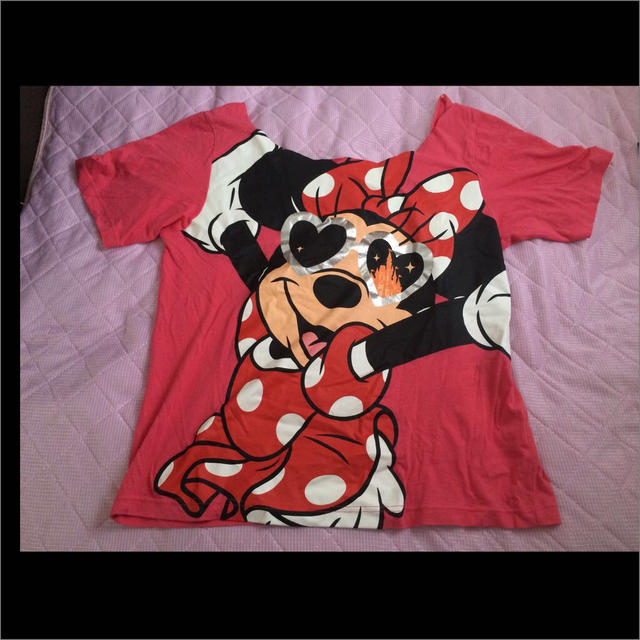 Disney(ディズニー)のディズニーTシャツリメイク レディースのトップス(Tシャツ(半袖/袖なし))の商品写真