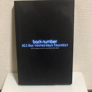 バックナンバー(BACK NUMBER)のbacknumber 【初回限定盤】AOYtour2017/BluRay(ミュージック)