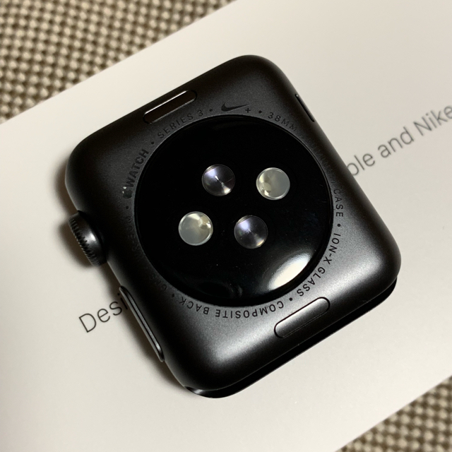 Apple watch series3 NIKE+38mm GPSモデル腕時計(デジタル)