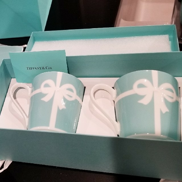 Tiffany & Co.(ティファニー)のTiffanyお皿&マグカップセット✨ インテリア/住まい/日用品のキッチン/食器(食器)の商品写真