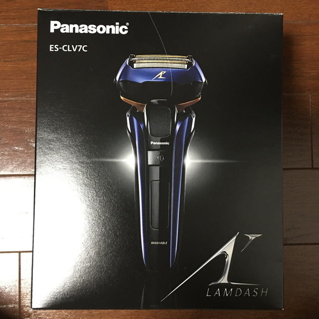 値下げ！Panasonic ラムダッシュ ES-CLV7C-A（青）