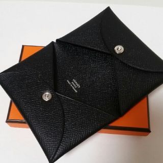 エルメス(Hermes)のHERMES  エルメス カルヴィ 新品 名刺入れ☆カードケース(名刺入れ/定期入れ)