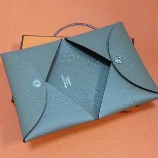 エルメス(Hermes)のエルメス　カルヴィ新品 名刺入れ カードケース(名刺入れ/定期入れ)