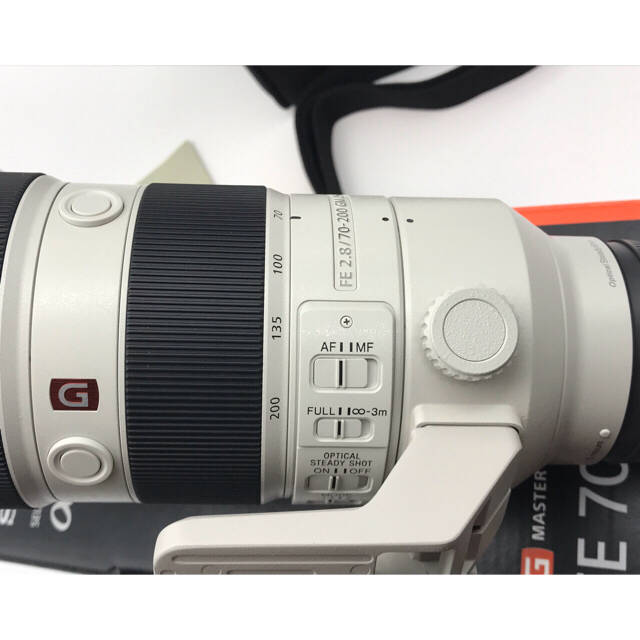 SONY(ソニー)のSONY 70-200mm F2.8 GM SEL70200GM 美品 最終値下 スマホ/家電/カメラのカメラ(レンズ(ズーム))の商品写真