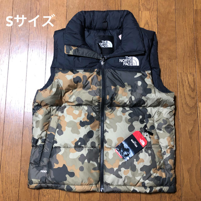 日本未発売 ノースフェイス ダウンベスト nuptse north face