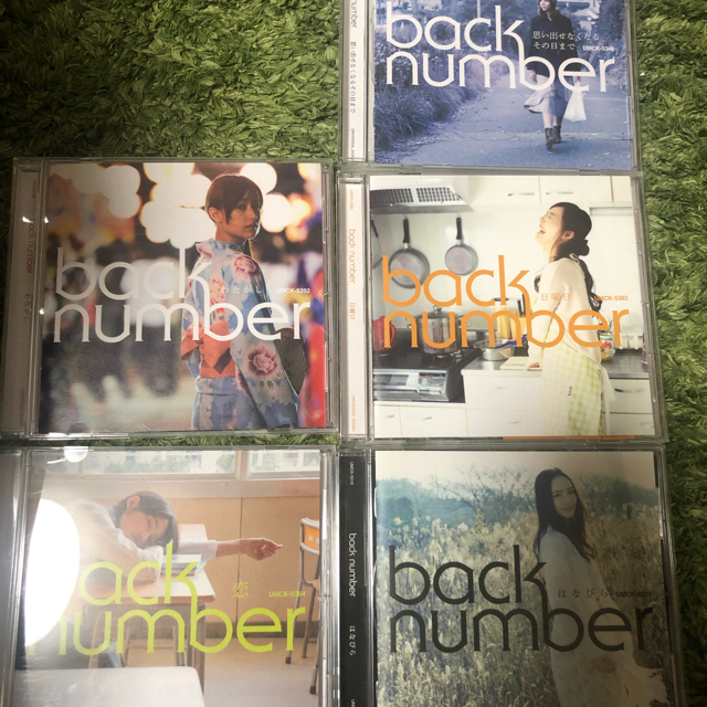 BACK NUMBER(バックナンバー)のbacknumber シングルCD5枚set バラ売り可 エンタメ/ホビーのCD(ポップス/ロック(邦楽))の商品写真