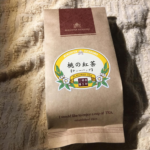 AfternoonTea(アフタヌーンティー)の三國屋 桃の紅茶 ティーバッグ 食品/飲料/酒の飲料(茶)の商品写真