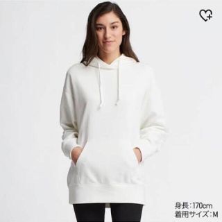 ユニクロ(UNIQLO)のUNIQLO ビッグスウェットプルパーカ(長袖)(パーカー)