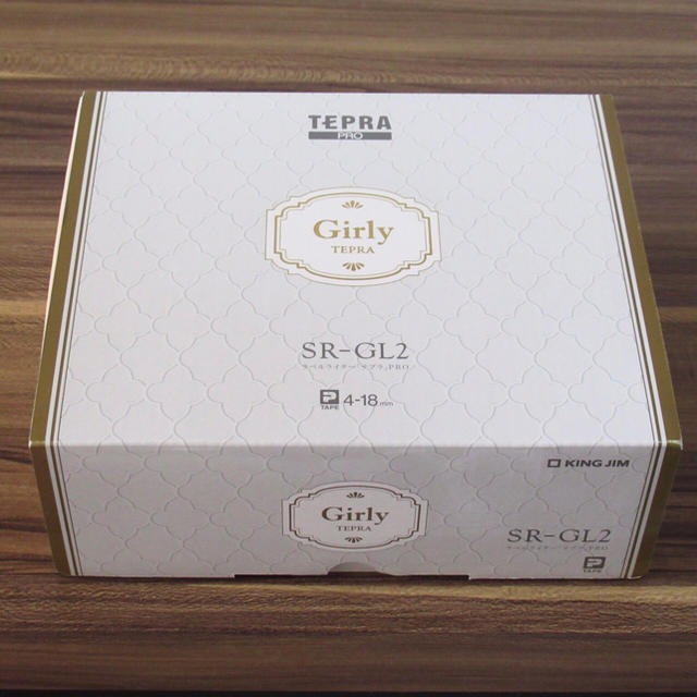 テープ/マスキングテープ新品 キングジム SR-GL2 ガーリーテプラ テプラ PRO コーラルピンク