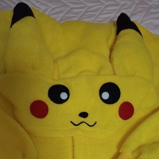 ポケモン(ポケモン)のピカチュウ フリース素材のあったか着ぐるみ(衣装)