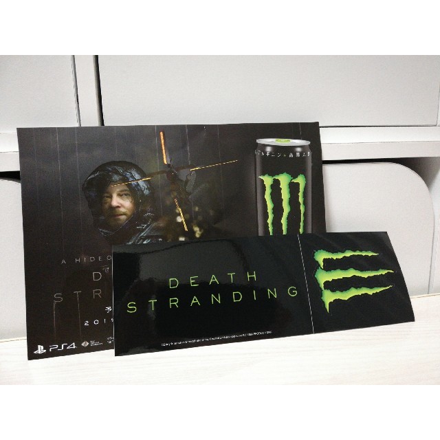 東京ゲームショウ2019　MONSTER ENERGY のコラボステッカー　 エンタメ/ホビーのコレクション(ノベルティグッズ)の商品写真