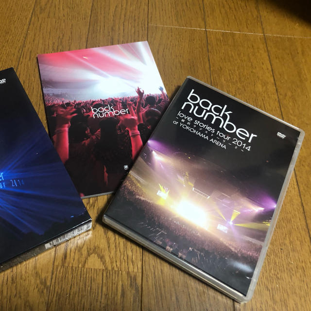 BACK NUMBER(バックナンバー)のbacknumber 初回限定盤ラブ・ストーリーtour2014 DVD エンタメ/ホビーのDVD/ブルーレイ(ミュージック)の商品写真