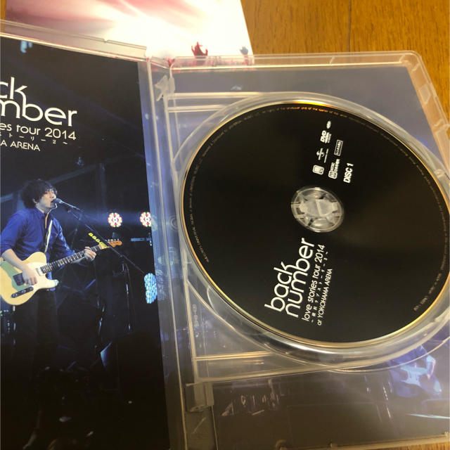 BACK NUMBER(バックナンバー)のbacknumber 初回限定盤ラブ・ストーリーtour2014 DVD エンタメ/ホビーのDVD/ブルーレイ(ミュージック)の商品写真