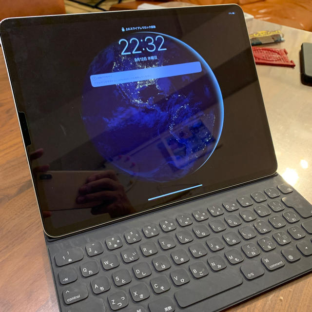 おしゃれ】 iPad - 極美品 iPad Pro 12.9 WiFi Apple care+ キーボード