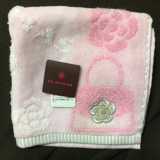 CLATHAS(クレイサス)のお値下げ！クレイサスハンカチ❤️ レディースのファッション小物(ハンカチ)の商品写真