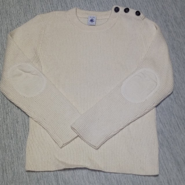 PETIT BATEAU(プチバトー)のKids セーター138㌢ キッズ/ベビー/マタニティのキッズ服男の子用(90cm~)(ニット)の商品写真