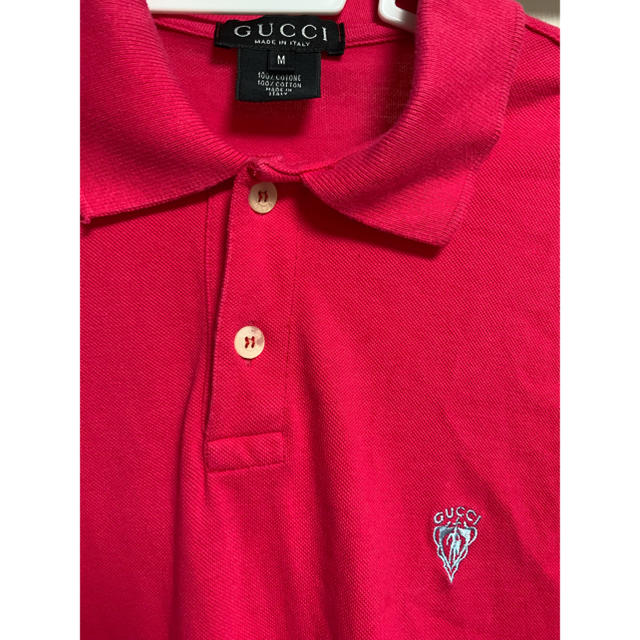 Gucci(グッチ)のgucci GUCCI ロゴ ポロシャツ  メンズのトップス(ポロシャツ)の商品写真