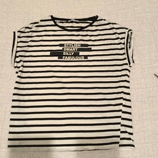 ザラ(ZARA)のZARA ザラ Tシャツ ボーダー 白 黒(Tシャツ(半袖/袖なし))