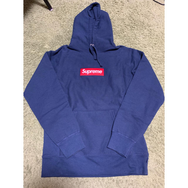 supreme box logo パーカーメンズ