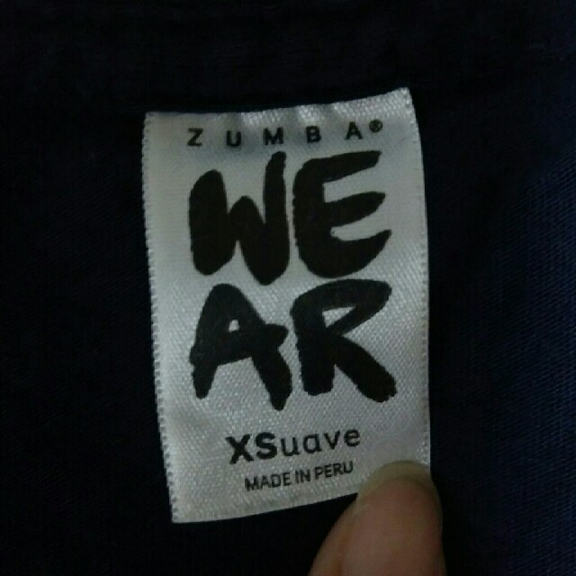 Zumba(ズンバ)のズンバ Tシャツ jwi購入 新品タグ付 xsサイズ スポーツ/アウトドアのスポーツ/アウトドア その他(ダンス/バレエ)の商品写真