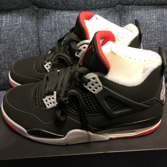 NIKE AIR JORDAN4 BRED 26cm