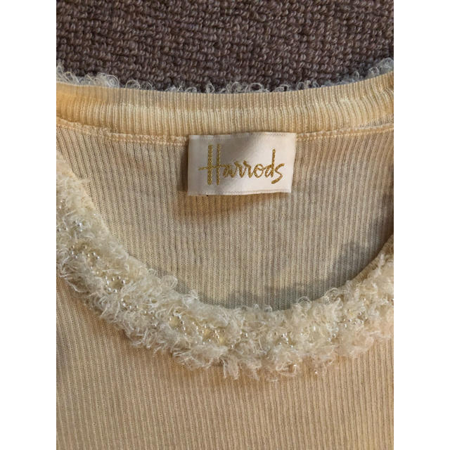 Harrods(ハロッズ)のHarrods ハロッズ ／ 七分丈 トップス レディースのトップス(カットソー(長袖/七分))の商品写真