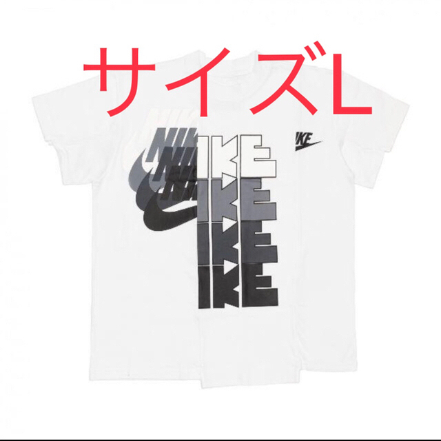 sacai(サカイ)のNIKE sakai 白、L メンズのトップス(Tシャツ/カットソー(半袖/袖なし))の商品写真