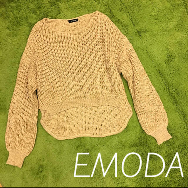 EMODA(エモダ)の新品未使用 EMODA ニット レディースのトップス(ニット/セーター)の商品写真