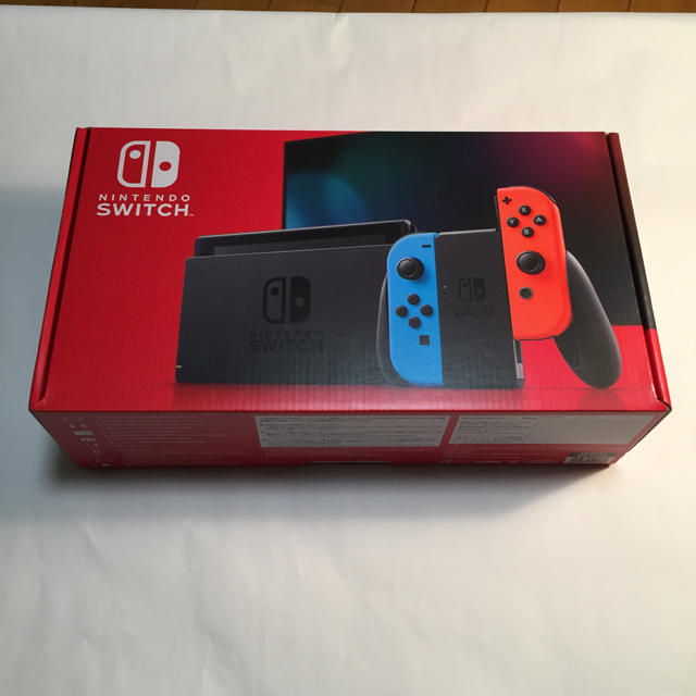 新品 Ninendo Switch 新型 本体 ネオンブルー / ネオンレッド