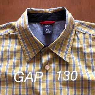 ギャップキッズ(GAP Kids)のGAP  チェックシャツ  130(ブラウス)