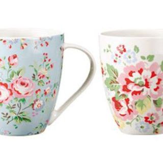 キャスキッドソン(Cath Kidston)の値下！Cath Kidstonペアマグ2(グラス/カップ)