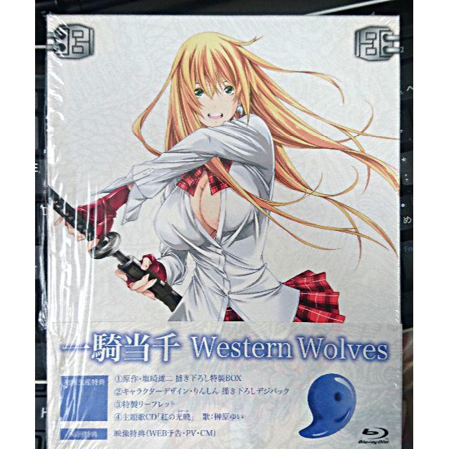 角川書店(カドカワショテン)の一騎当千 Western Wolves＆HMV特典クリアファイル エンタメ/ホビーのDVD/ブルーレイ(アニメ)の商品写真