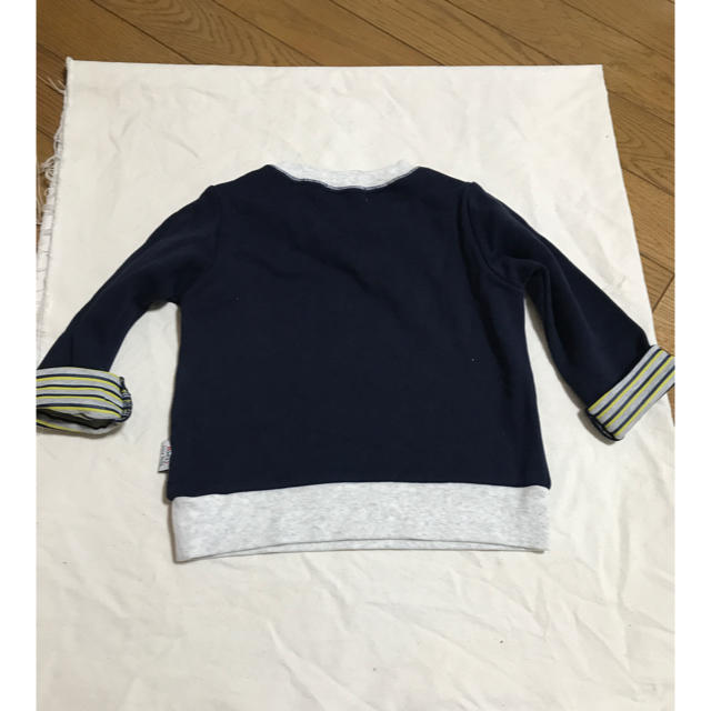 BEBE Noeil(ベベノイユ)のNoeilaimebebe トレーナー キッズ/ベビー/マタニティのキッズ服男の子用(90cm~)(Tシャツ/カットソー)の商品写真