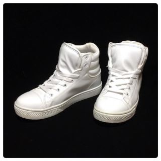 コンバース(CONVERSE)の美品■CONVERSE コンバース ハイカットスニーカー 25 エナメル 未使用(スニーカー)