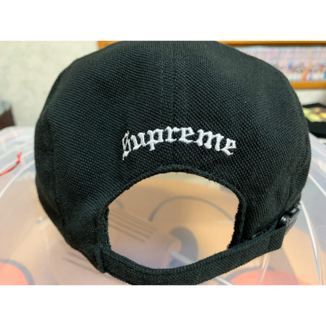 17ss Supreme × Lacost Pique Camp Capキャップ