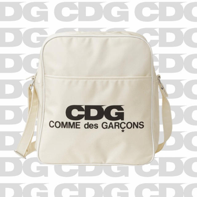 COMME des GARCONS(コムデギャルソン)のコムデギャルソン エアラインロゴ ショルダーバッグ ivory メンズのバッグ(ショルダーバッグ)の商品写真