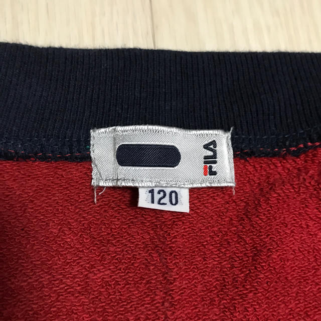 FILA(フィラ)の【FILA】ジップアップ ラグランスリーブ ジャケット／120㎝ キッズ/ベビー/マタニティのキッズ服男の子用(90cm~)(ジャケット/上着)の商品写真