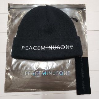 ピースマイナスワン(PEACEMINUSONE)のpeaceminusone ニット帽　ビーニー公式サイト購入正規品(アイドルグッズ)