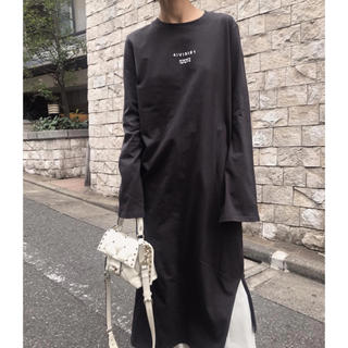 アメリヴィンテージ(Ameri VINTAGE)のAmeri vintage  pass code long tee dress(ロングワンピース/マキシワンピース)