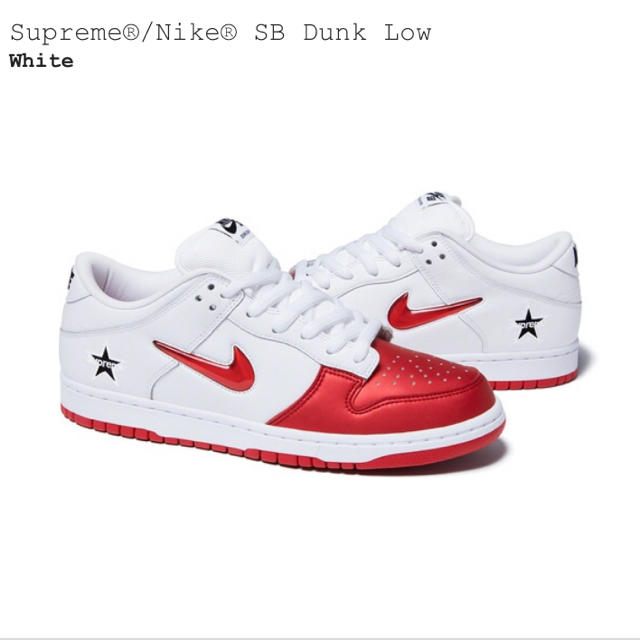 Supreme ／Nike SB Dunk Low