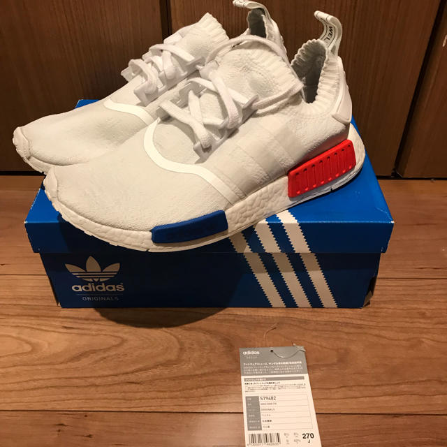 靴/シューズNMD R1 vintage white