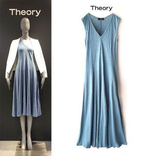 セオリー(theory)のTheory ♡ 【 2018年購入】美シルエット マキシ丈ワンピース(ロングワンピース/マキシワンピース)