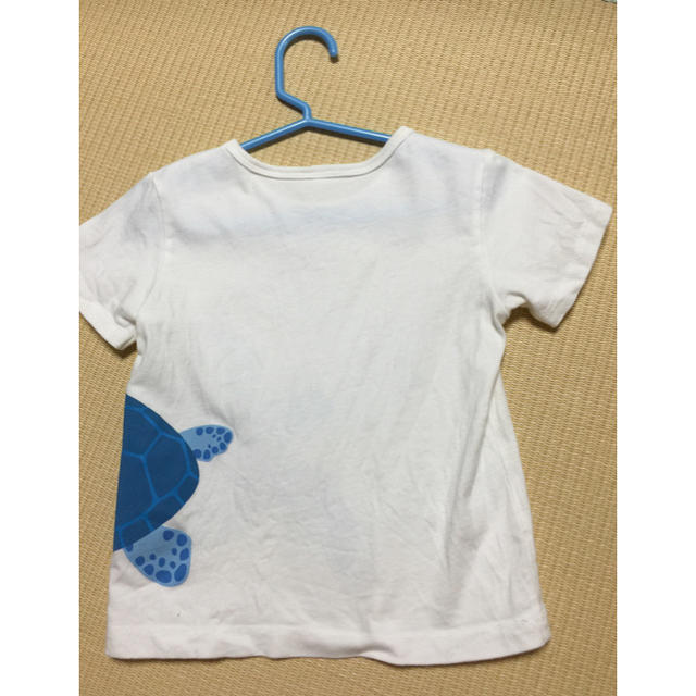 MUJI (無印良品)(ムジルシリョウヒン)の無印良品 Tシャツ100 キッズ/ベビー/マタニティのキッズ服男の子用(90cm~)(Tシャツ/カットソー)の商品写真