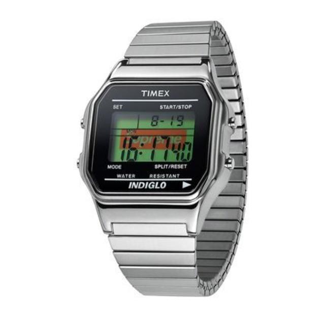 Supreme®/Timex® Digital Watch silver